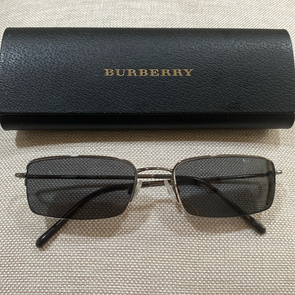 Burberry eye 👁️ glasses 👓 & hard case 1068 1003 54 1S 146made in Italy unisex - Picture 1 of 16